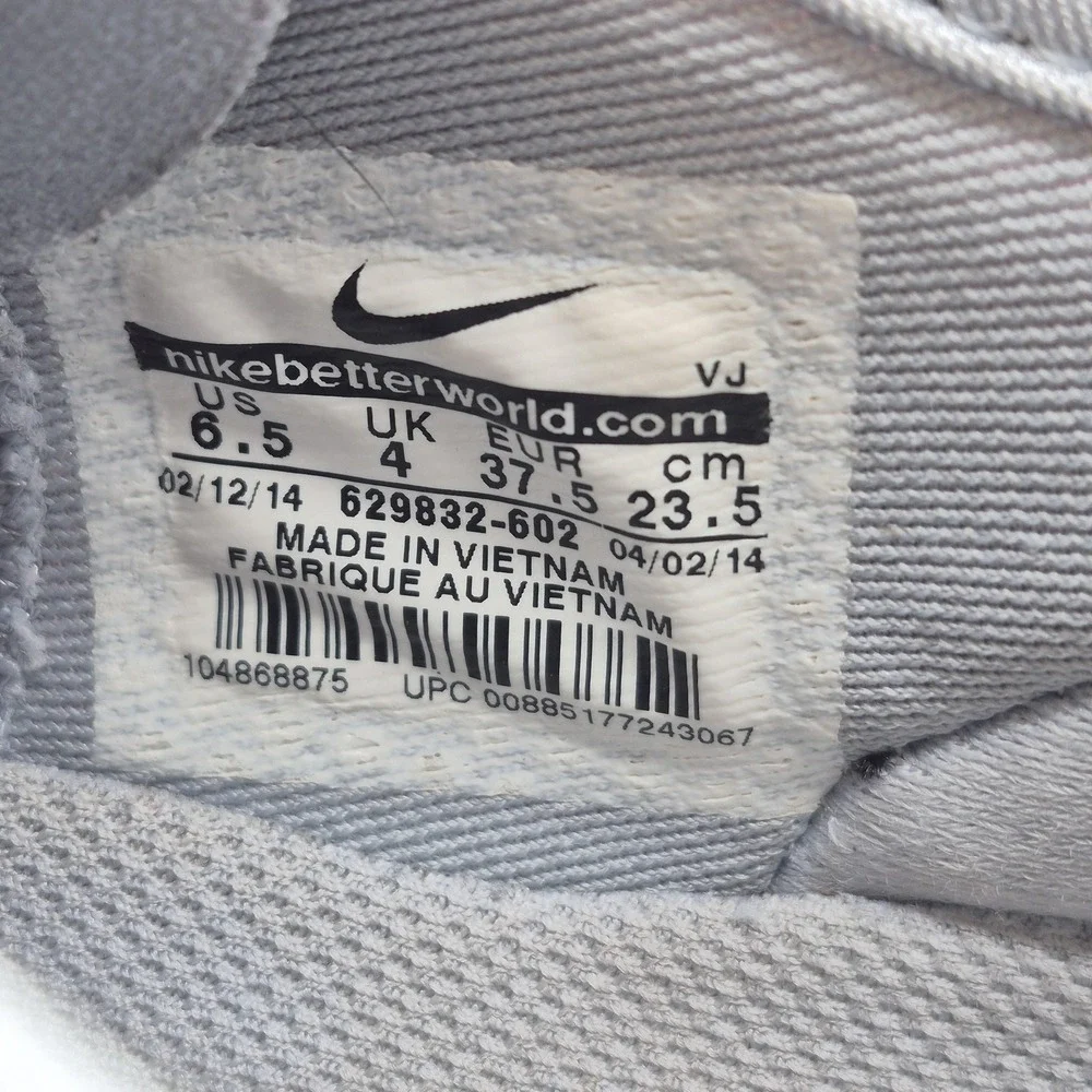Nike Free 5.0 TR Fit 4 Shoes Womens Size 6.5 Pink Gray White Sneakers 629832-602